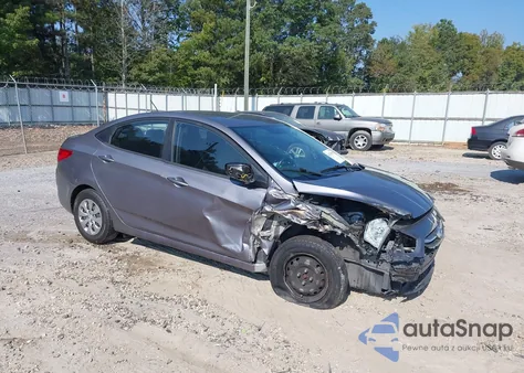 2015 Hyundai Accent Gls из США, поврежденный, VIN KMHCT4AE0FU819500